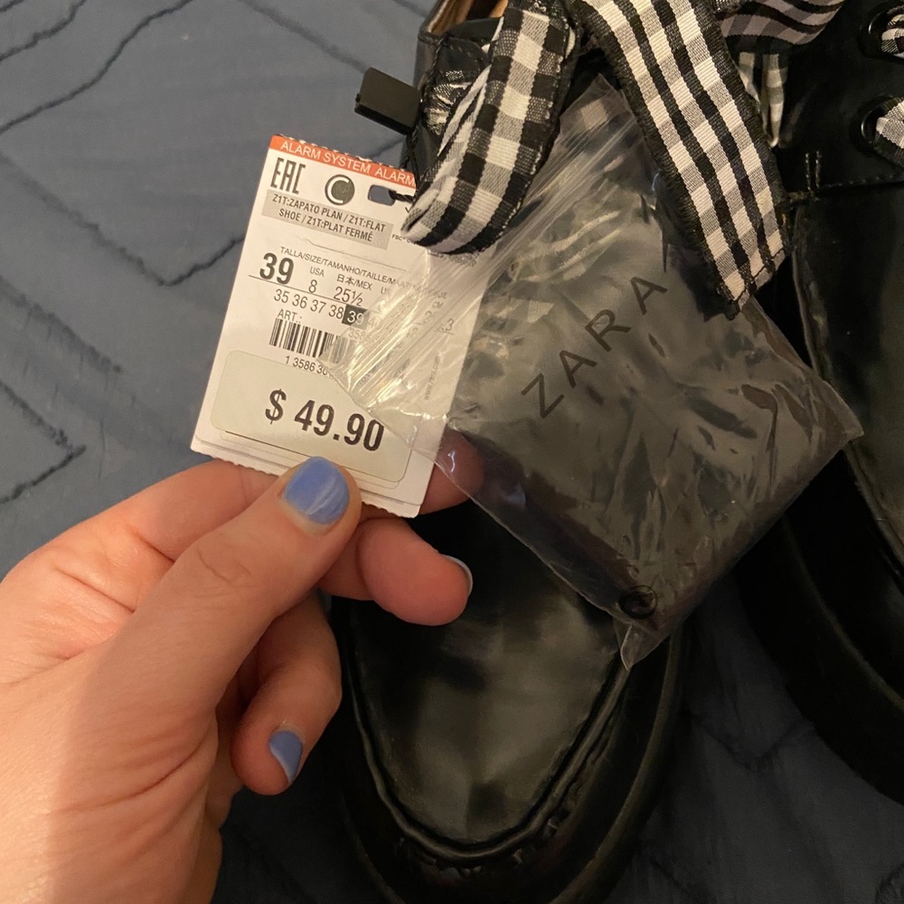 Nwt Zara Platform Shoes View 5